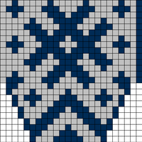 Small patterns mittens thumb