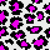 horizantal leopard