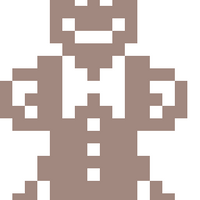 Bowtie Gingerbread Man