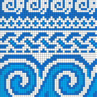 Swirls scarf