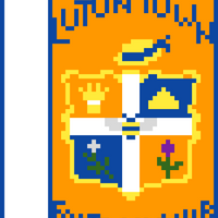 Luton Town sock