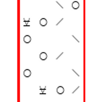  Left-leaning Trellis Lace 
