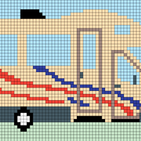 Campervan four stripes