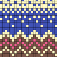 zig zag hat
