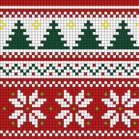 Copy of Christmas Fair Isle for Hat