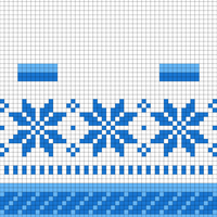 Diamond blue block
