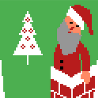 SantaInChimney