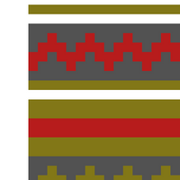 Burgundy/Gray/Green