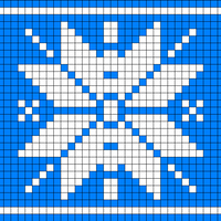 Copy of Copy of Blue Nordic Star for Hotpad