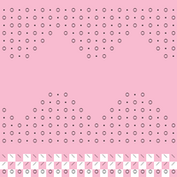 Twined mitten chart