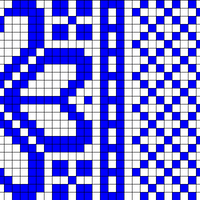 Heart B 27 stitches 