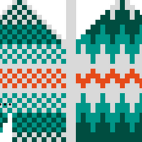 Toddler Norwegian Mitts