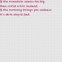 The mountain