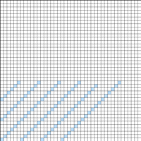 Diagonal Dishcloth