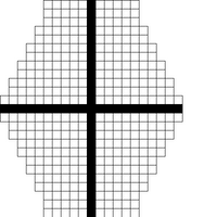 Odd-#'d stiches hex