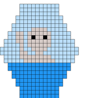 Merit badge (swimming) hex