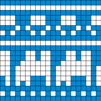 Stocking-Dog (48w x 20h)LittleAran Chart2  bottom