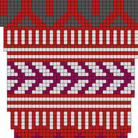 Soldotna red/purple/grey