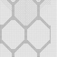 Honeycomb Curtain Lace