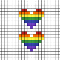 rainbow heart