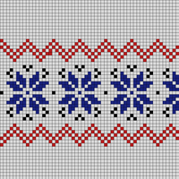 Blue Snowflake