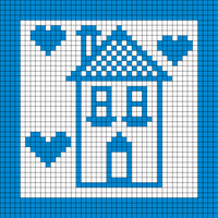 Home Sweet Home Dishcloth