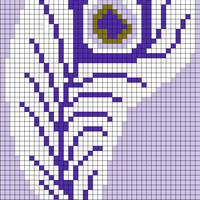 Copy of Peacock feather boarder