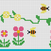 Flowers & Bee