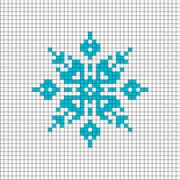 Snowflake Dishcloth