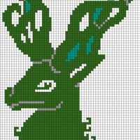 Dragon Age Clan Sabrae Heraldry Halla Deer
