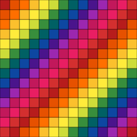 Copy of Rainbow blanket