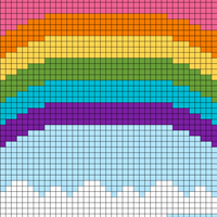 Rainbow Gauge Swatch