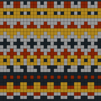 Deep Square Fairisle