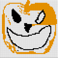 Jack o'lantern trial freehand