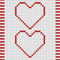 Baby Blanket Heart