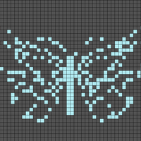 Intarsia Butterfly