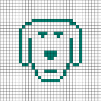 Copy of smaller dog face wash cloth