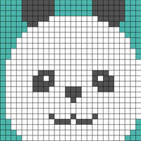 panda face