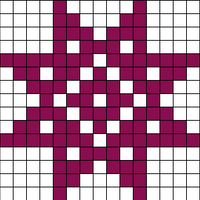 Snowflake Mitt Small
