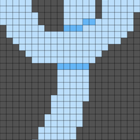 Reflection of Figure 8 snake