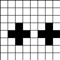 Plus pattern