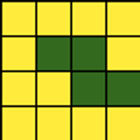 Simple slanted pattern