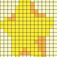 soft yellow star