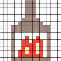Momo's house - fireplace