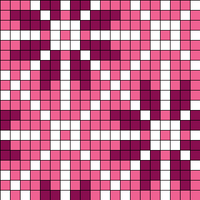 Three colour chart for future hat