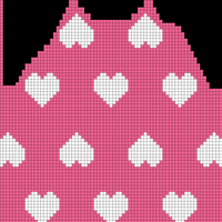 front of hearts