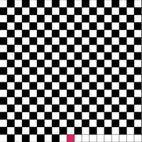 BLACK CHART FOR 1x1  COLOURS ON SOLE OF FOOT