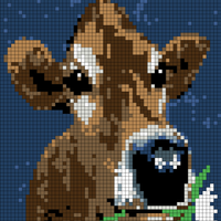 Daisy Cow Tapestry 1