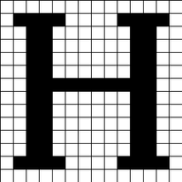 Letter H