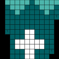 teal sweater